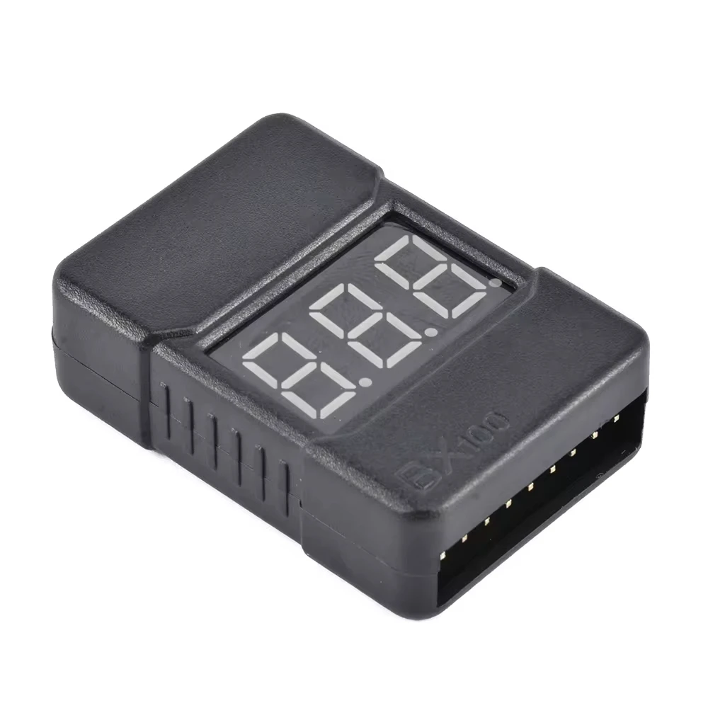 BX100 1-8S リポバッテリー電圧インジケーターテスタ - Drone Buzzer のレビューと価格