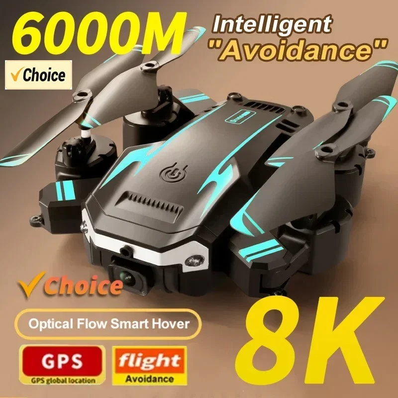 G6 Pro 8Kデュアルカメラドローン、5G GPS 5K - Drone Gps Module のレビューと価格